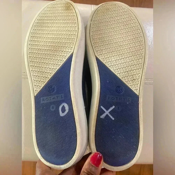 Rothy's Black and blue Sneakers Size 8 - Picture 6 of 8